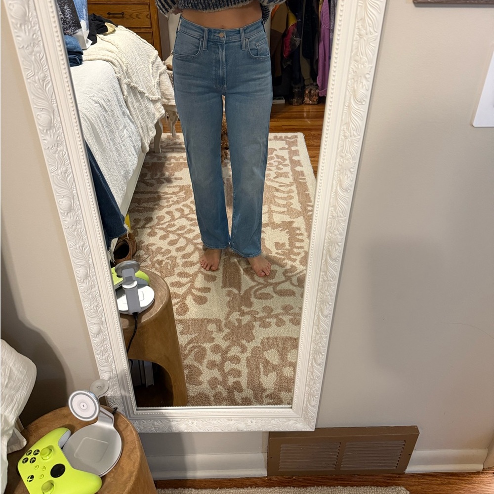 MOTHER rambler zip ankle size 25. Nice stretch. Excellent condition